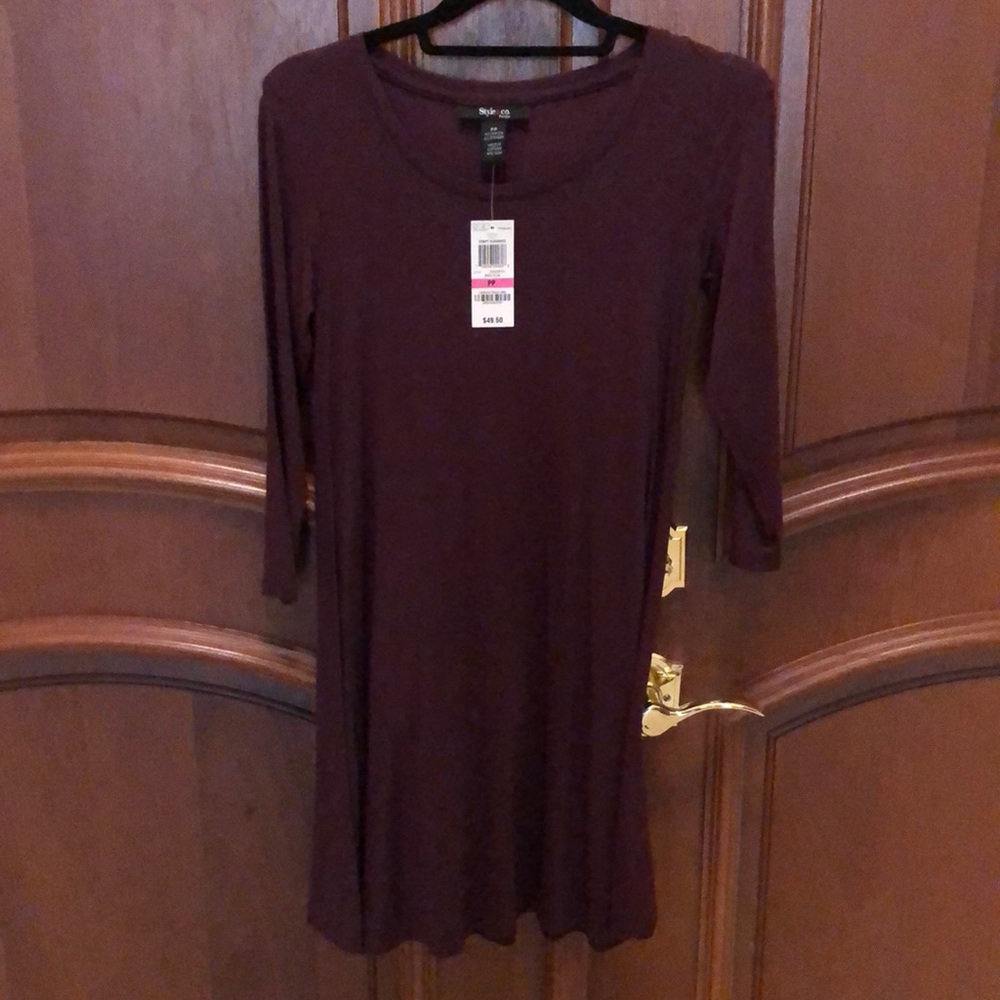 Casual dress for work or play.